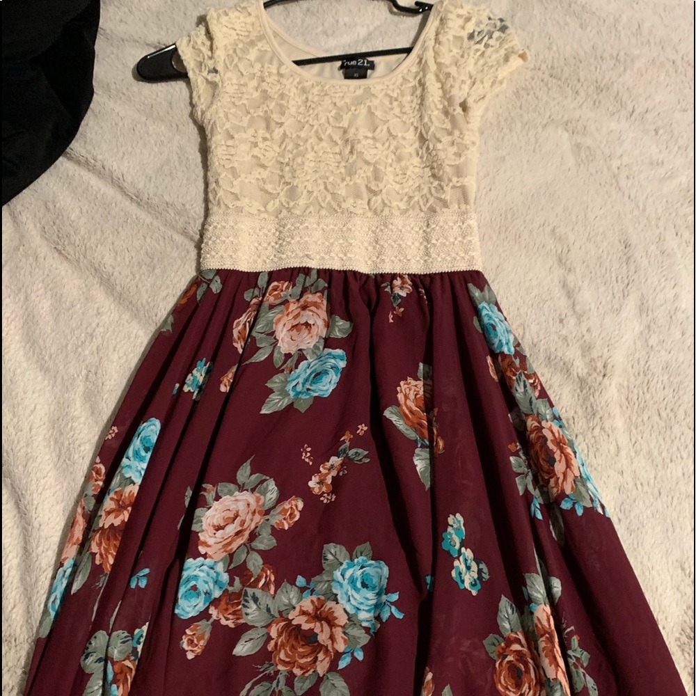 xsmall, flower dress